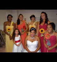 Bride and Attendants